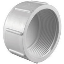 Charlotte Pipe Schedule 40 1-1/2 in. FPT x 1-1/2 in. Dia. FPT PVC Cap
