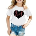 thumbnail image 3 of FDDMis Crop Top Graphic Tee Shirt Girls Tank Tops Size 10-12 Boys 14-16 Clothes Funny Kid Shirts Girls Shirts Size 5 Bow Shirt Red Polo Shirt Tshirt Girls Boys White Shirts 14-16 Boys Black, 3 of 5
