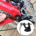 thumbnail image 4 of BEADCEST 2Pcs Bike Trailer Attachment Universal Steel Hitch with Quick Release Rod for Towing Black, 4 of 7