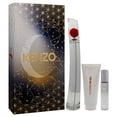 thumbnail image 3 of Flower de Kenzo para Mujer: Set de Regalo de 3 Piezas con EDP en Spray de 3,3 Oz, EDP en Spray de 0,3 Oz (Recargable), Leche Corporal de 2,5 Oz, 3 of 7