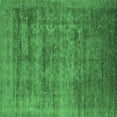 thumbnail image 1 of Ahgly Company Indoor Square Oriental Emerald Green Industrial Area Rugs, 5' Square, 1 of 4