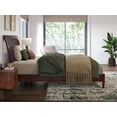 thumbnail image 4 of AFI Orleans Full Solid Wood Low Profile Sleigh Platform Bed, Walnut, 4 of 12