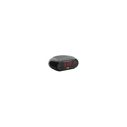 RCA RC205 Dual Alarm Clock Radio with Red LED & Dual Wake - image 4 of 5