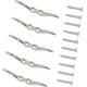 thumbnail image 1 of Férula de Amarre Gancho Ciego Mástil 5 Piezas Abrazadera de Acero Inoxidable Cable Soporte de Bandera Gancho Incluye Tornillos de Montaje. ER, 1 of 5