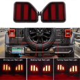 thumbnail image 4 of Rear Bumper Reflector Light for Jeep Wrangler JL 2018-2023 Rear Fog Light Turn Signal Brake Lights, 4 of 5