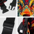 thumbnail image 4 of Wolf Lightweight Adjustable Waist Pack with Extension Strap for Unisex, Fanny Packs, Fanny Bag, 4 of 7
