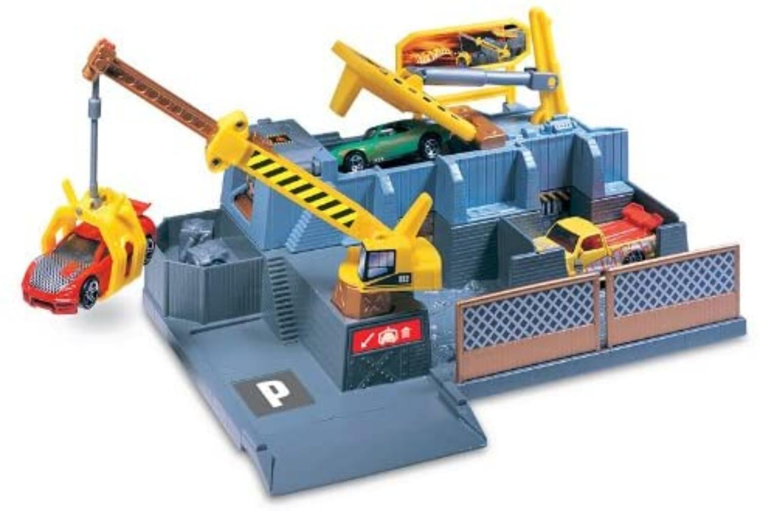 Mattel Hot Wheels Car Crusher Playset 