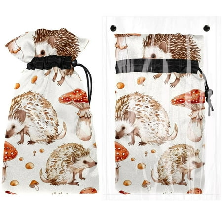 

Josid Mushroom Pattern Reusable Outdoor Faucet Insulation Covers Waterproof and Freeze-Resistant Spigot Protector Bags 2 Pack 11 x 6.9