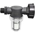 thumbnail image 1 of Faucet Connection 1000 L Tank, Garden Hose Joint for Rainwater Collectors with Filter Function, S60x6 IBC Water Tank Adapter (3/4' External Thread), 1 of 4