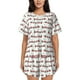 thumbnail image 1 of Balery Christmas Train Conjunto de Pijama para Mujer con Estampado, Dos Piezas de Manga Corta y Shorts, Ropa de Dormir Suave con Cuello Redondo y Bolsillos-Small, 1 of 6