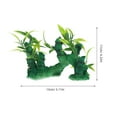 thumbnail image 2 of OULII Fish Tank Plant Decor Faux Plant Modeling Decor for Home Use 1Pcs, 2 of 6