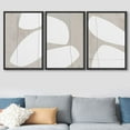thumbnail image 2 of FCCUYE d Canvas Print Wall Art Set Desert Haze Abstract Neutral Beige and Brown Illustrations Modern Art Relax/Calm for Living Room, Bedroom, Office - 24"x36"x3 NATURAL, 2 of 7