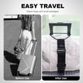 thumbnail image 4 of Multi Use Strong Adjustable Luggage Connector Straps, 2026 New Flexible and Adjustable Elastic Fastening Belt for Luggage Strap, Add a Bag Easy to Travel Suitcase (Black 2Pcs), 4 of 8