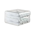 thumbnail image 2 of LSLJS Boîte à Ufs Style Coulissant Rouleau Storage Rack Réfrigérateur Côté Quatre Couches Anti-Chute Boîte de Collection, Eggs Storage Boxs Kitchen Utensils & Gadgets, 2 of 6