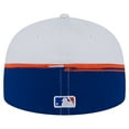 thumbnail image 4 of Men's New Era  Royal/White New York Mets Paint Stroke 59FIFTY-Fitted Hat, 4 of 5