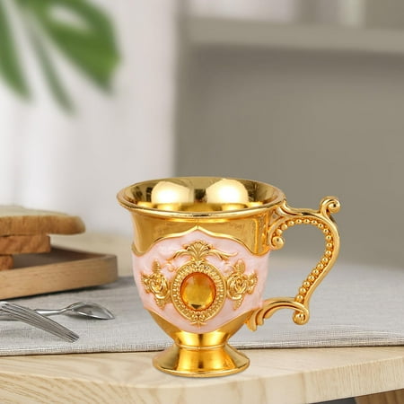 

Cocktail Cup Romantic Vintage Embossed Cup Champagne Beverage Goblet Goblet Glasses for Iced Tea Daily Use Kitchen Home Household style B