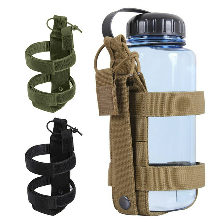 Nuovoware Water Bottle Holder,Bottle Carrier Bag Stanley Flip Straw  Tumbler, 30OZ Bottle Holder with Adjustable Shoulder Strap, Neoprene Water  Bottle Bag for Hiking Travelling Camping, Pomelo Color 
