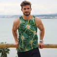 thumbnail image 6 of Fuzoiu Thorns Of Macro Cactus Print Men's Workout Tank Tops,Sleeveless Gym Shirt Quick Dry,Fitness Bodybuilding T-Shirt,Muscle Athletic Workout Tee-3X-Large, 6 of 7