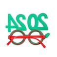 thumbnail image 6 of Hariumiu Party Prop Glasses 6pcs 2024 New Year Eyeglasses Comfortable Creative Graduation Number Sunglasses for Celebration Party Festive Christmas Glasses, 6 of 8
