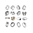 thumbnail image 1 of Guardurnaity Juego de anillos punk vintage Anillo de serpiente Anillo de dedo ajustable con tentáculo de pulpo, serpiente, garras de dragón, juego de Ropa, zapatos y accesorios Miscelánea No.2 Guardurnaity AP006524-02, 1 of 6