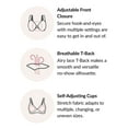 thumbnail image 4 of Glamorise Complete Comfort Cotton T-Back Bra 1908, 4 of 7