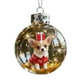 thumbnail image 1 of Hangs 2026 Animal 2D Flat Plate Transparent Winter Series Handmade Acrylic Festival Seasonal Decoration, 1 of 4