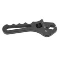 thumbnail image 4 of Llave para ajuste de manguera AN3 a AN 16, llave ajustable en forma de V, herramientas ligeras de aluminio para modificación de coche, color negro, 4 of 5