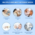 thumbnail image 3 of Waterproof Mattress Protector Microfiber Bed Mattress Pad Deep Pocket Pads Bed Cover Pale Gray King, 3 of 8