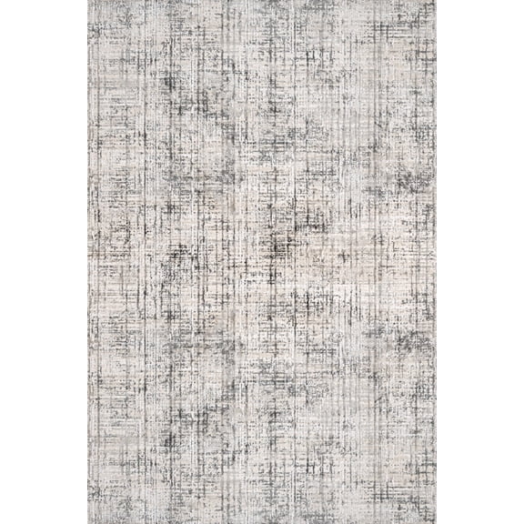 Grey Striped Area Rugs for Living Room Washable Rugs Boho Moroccan Area Rug Soft Neutral Geometric Bohemian Carpet Distressed Indoor Rug for Bedroom Dining Room Office Foldable Nonslip Rug
