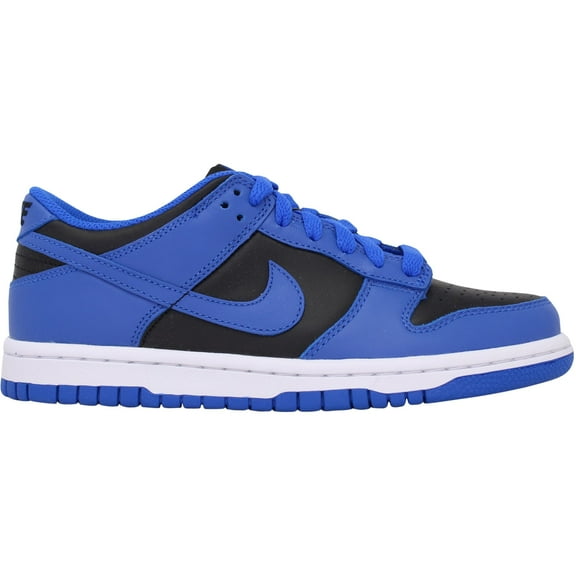 Nike Dunk Low Black/Hyper Cobalt-White CW1590-001 Grade-School Size 4.5Y Medium