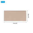 thumbnail image 2 of Unique Bargains Short Tier Curtains, 29'W x 14'L French Window Half Curtain 2 Panels, Beige, 2 of 6