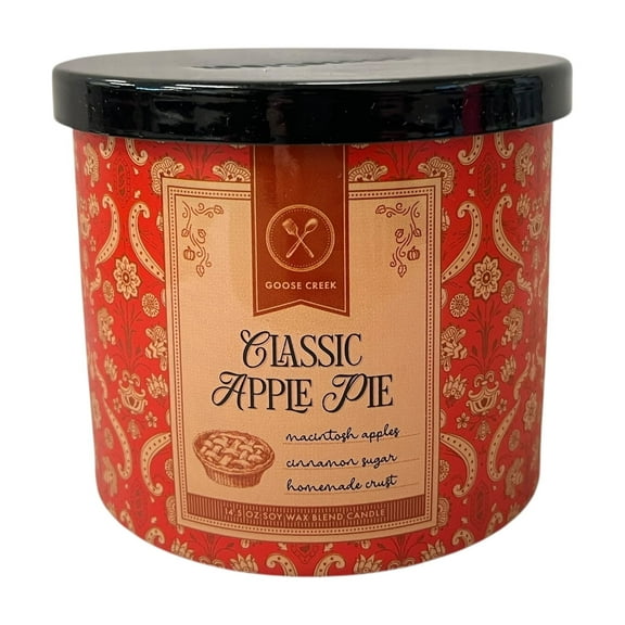 Goose Creek Classic Apple Pie 3 Wick Candle 14.5 oz