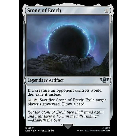 MtG Tales of Middle-Earth Uncommon Stone of Erech #251