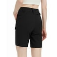 thumbnail image 6 of Women's Hiking Cargo Shorts with Pockets 8 Inches Water Resistant Outdoor Summer Shorts Quick Dry Lightweight, 6 of 6