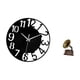 thumbnail image 5 of Reloj de pared grande,Reloj de pared acrílico silencioso y moderno,Reloj de pared grande para oficina,silencioso,fácil de leer y sencillo.,Estatua antigua,Estatua vintage,figura de, 5 of 8