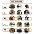 thumbnail image 3 of Dog Muzzle, Soft Mesh Muzzle for Small Medium Large Dogs Labrador German Shepherd, Breathable Adjustable Mouth Guard for Biting Chewing Scavenging, Allows Panting and Drinking, 3 of 9
