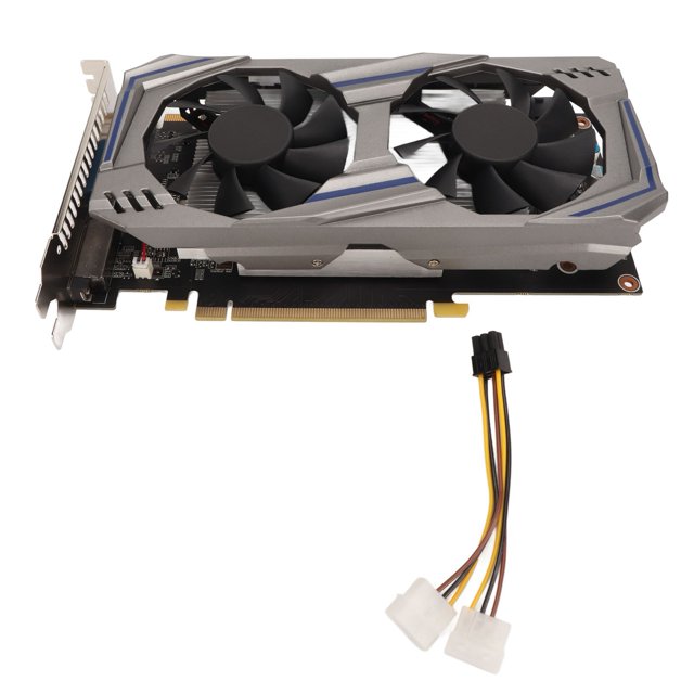 Tarjeta gráfica 128BIT GDDR5 PCI Express2.0 de doble ventilador para PC de escritorio Tarjeta gráfica discreta para juegos GTX550Ti 8GB