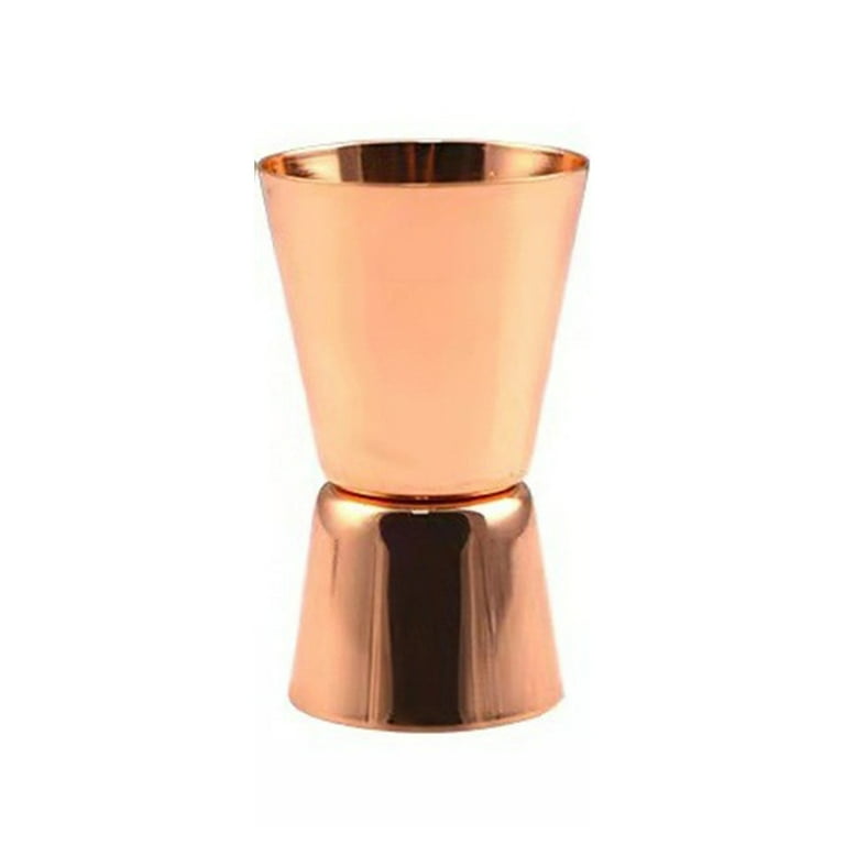 Stainless Steel Cocktail Shaker Measure Cup Dual Shot Drink Spirit