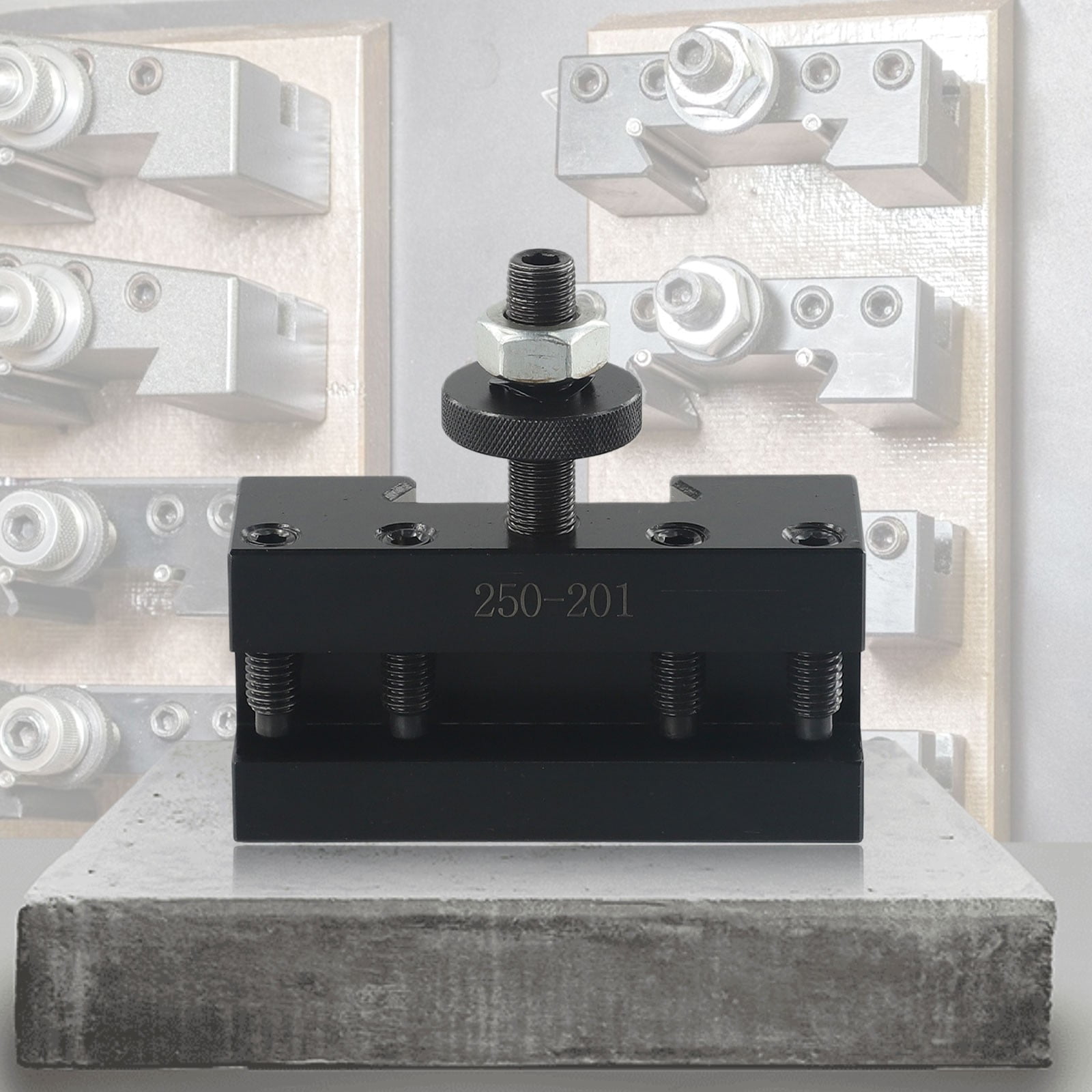 BXA #1 Quick Change Tool Post Holder For Lathes – Turning & Facing, Model 250-201