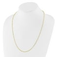 thumbnail image 4 of Auriga Fine Jewelry 14K Yellow Gold Polished Fancy Link Necklace for Women 24", 4 of 6