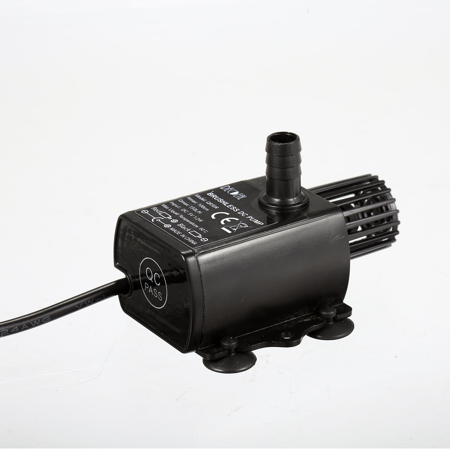Decdeal Usb Brushless Water Pump With Strainer Ultra Quiet Mini Dc5v Micro Brushless Water Oil Pump Waterproof Submersible Fountain Pump Aquarium Pond Circulating 150l H 1 2w Lift 3 28ft Walmart Com