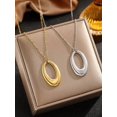 thumbnail image 5 of Necklace In Silver Tone Stainless Steel For Everyday Wear, 5 of 6