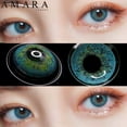 thumbnail image 3 of lentes de contacto coloridos amara serie himalaya 1 par lente de decoración de ojos, 3 of 4