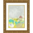 thumbnail image 1 of Ogren, Sarah 11x14 Gold Ornate Wood Framed with Double Matting Museum Art Print Titled - The Barn II, 1 of 4