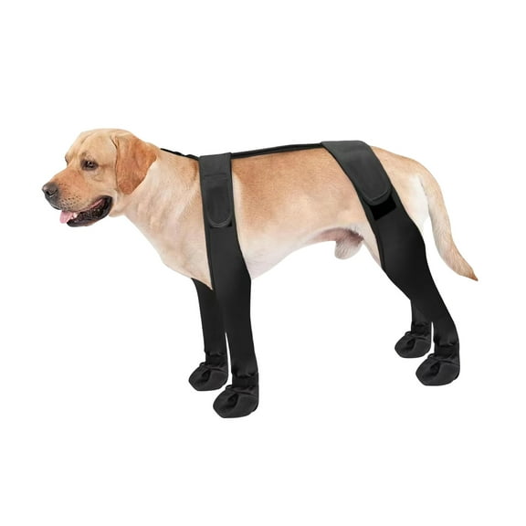 Pet Dog Leggings Suitable for Large and Small Dog Suspender Booties Windproof and Waterproof Puppy