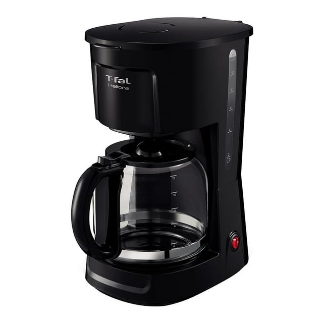 Cafetera T-Fal Heliora 12 Tazas Negro