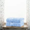 thumbnail image 3 of Impressions Hymnia Egyptian Cotton Bath Towel Set, Light Blue, 3 of 8