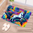 thumbnail image 5 of Unicorn Non-Slip Polyester Chair Mats Floor Mat Kitchen Mat Machine Washable, 5 of 6