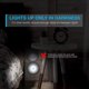 thumbnail image 4 of (3 piezas, blanco frío) Luz nocturna con detector de movimiento para interiores, lámpara LED con detector de movimiento a batería para escaleras, iluminación LED para armario, pasillo, niños, 4 of 5
