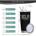 thumbnail image 2 of Speech Therapy Gifts, Speech Language Pathologist Gifts, Speech Therapist Gifts, SLP Gifts, Appreciation Gifts for SLP, Birthday/Christmas Gifts for SLP, Funny Speech Therapist Gifts 20 oz Tumbler, 2 of 6